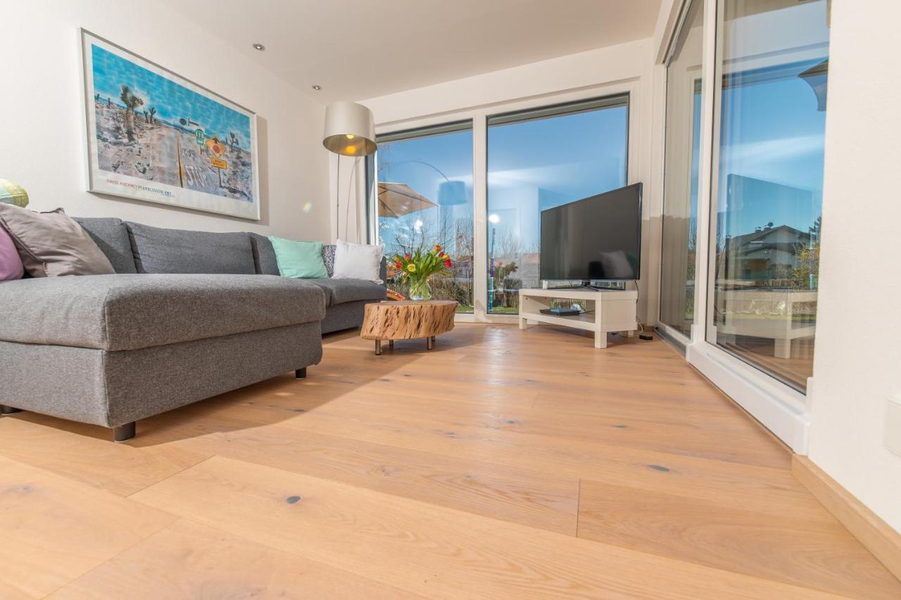 Helle Wohnung Mit Bergblick & Eigener Terrasse Bad Tölz Екстериор снимка